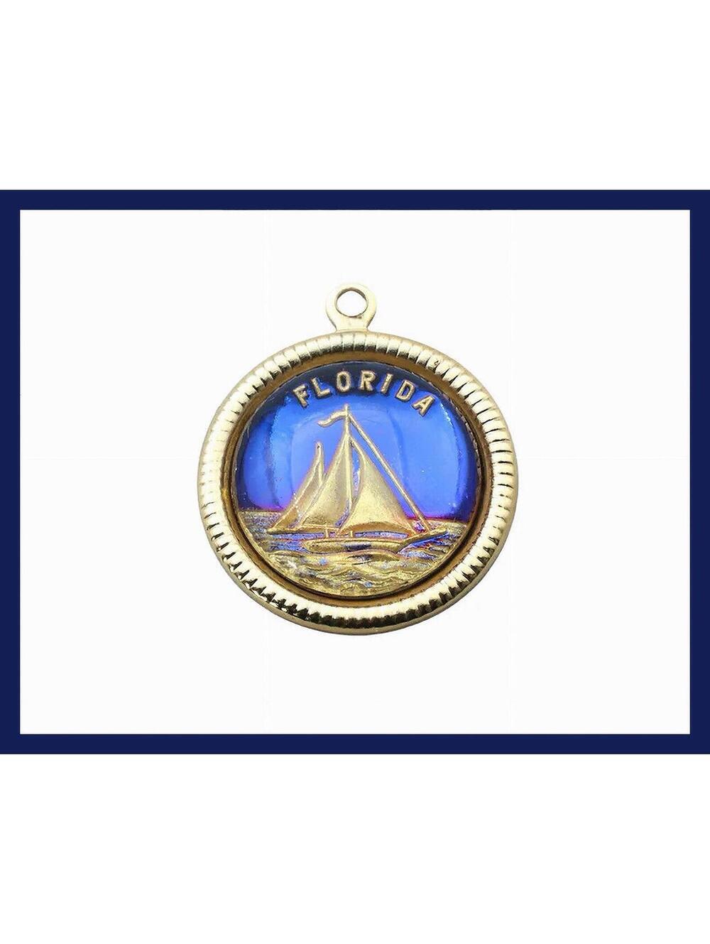 Unique NOS Vintage Florida Charms -6